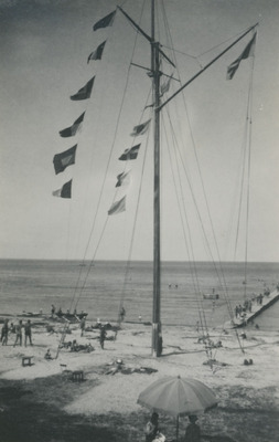 Strand vid havet, 1930/40-tal