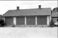 Garagebyggnad på Sundby sjukhusområde, Strängnäs 1986