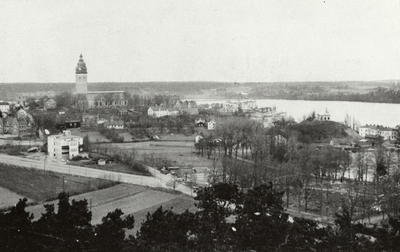 Utsikt över Strängnäs från Långberget.