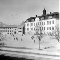 Östra folkskolan i Nyköping år 1949