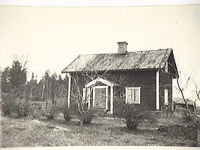 Ödesbystugan i Svärta år 1947