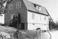 Nya huset vid Stäket i Sorunda socken, uppfört 1943-1945, foto från 1960-talet