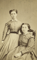 Elin Rundstedt och Hedvig Indebetou, 1860-tal