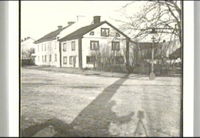 Ehmkes gård vid Norra Järnvägsgatan, nu Tullgatan 4 i Nyköping år 1920