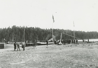 Invigning av Tisnare kanal år 1912