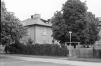 Park på Sundby sjukhusområde vid Strängnäs 1986