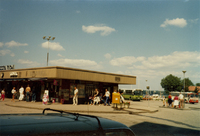 Strängnäs busstation, juli 1980