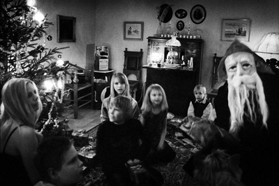 Julafton hos familjen Dagerbratt år 2004
