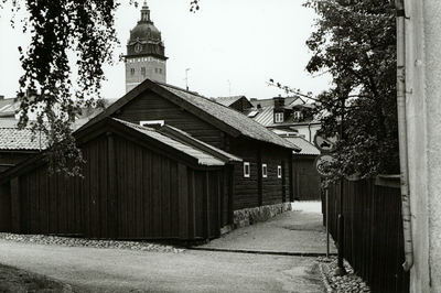 Bodarna utefter Hospitalsgatan 1 i Strängnäs
