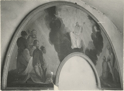 Altartavlan i Blacksta kyrka omkring 1937
