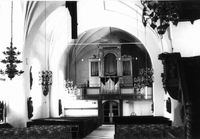 Interiör, Fors kyrka, före 1972