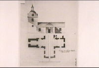 Ritning, Stigtomta kyrka, 1700-tal