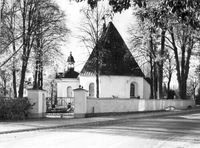 Alla Helgona kyrka i Nyköping år 1951
