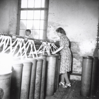 Periodens bomullsspinneri, foto 1949