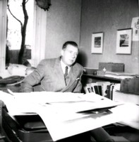 Direktören vid Periodens bomullsspinneri 1949