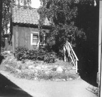 Stora Bergsgränd i Nyköping, 1958