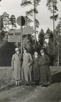 Elever från Katrineholms husmodersskola år 1934