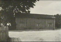 Åhlströmska gården på Bagaregatan 15 i Nyköping år 1920