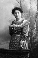 Personporträtt, kvinna 1907