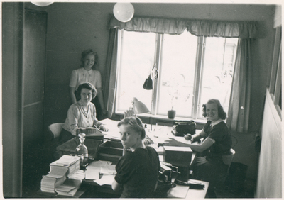 ANA:s kontor år 1945