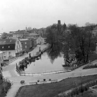 Utsikt från östra Kyrkogatan