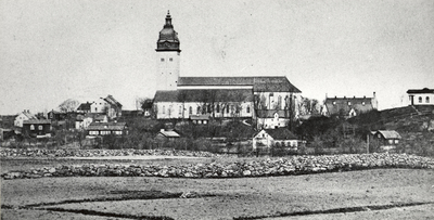 Det äldsta fotografiet av Strängnäs rakt från söder