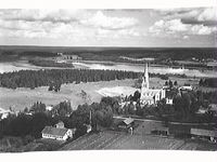 Floda kyrkby år 1938