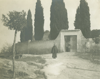 Man i Campagna Romana, Italien omkring år 1904