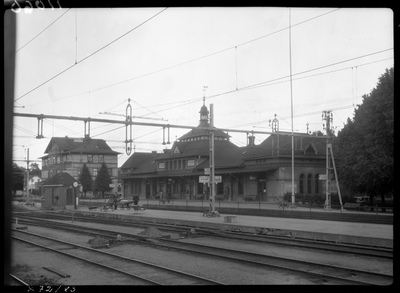 Flens järnvägsstation.