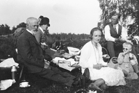 Picknick vid Ellersta Nergård