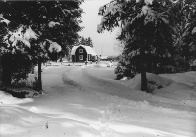 Vinter vid Karlbyå år 1940