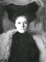 Madame Charlier, målning av Bernhard Österman