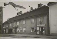 Gräslundska gården i Nyköping år 1938