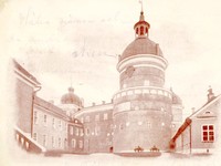 Yttre borggården på Gripsholms slott i Mariefred