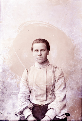 Porträttfoto av en kvinna