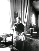 Fru Ingeborg Åkerhielm på Ökna säteri, 1890-tal