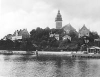 Strängnäs med domkyrkan.