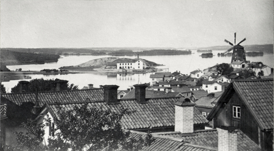 Utsikt över Strängnäs, 1870-tal