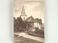 Mellösa kyrka fotograferad från öster