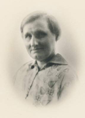Porträtt på Gertrud Höglunds mor