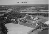 Flygbild - Solbacka Läroverk, 1946