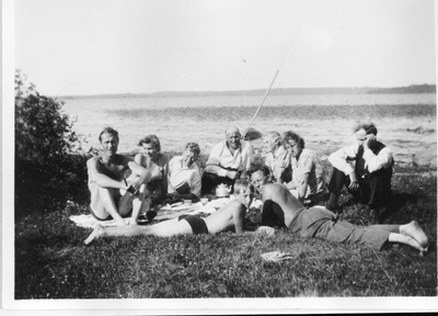 Sommar på Hagbyberga, 1940-tal