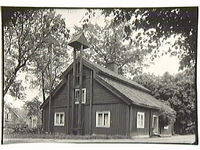Arnö herrgård, östra flygel omkring 1943