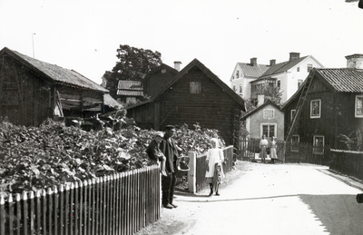 Kvarngatan i Strängnäs ca 1910