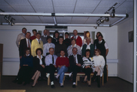 Gruppfoto SLT HK-personal i Nyköping mars 1989