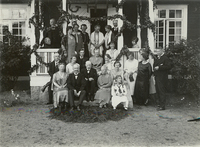 Govert och Hildegard Indebetous bröllopsdag 12 september 1931