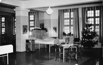 Sjuksal på Sundby sjukhus julen 1970