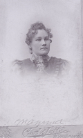 Maria Jonsson omkring 1900