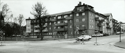 Hörnet Källgatan-Källparken i Strängnäs