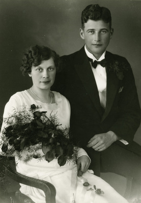 Lars Fredrik Arnold med hustru Ester Anna Sofia